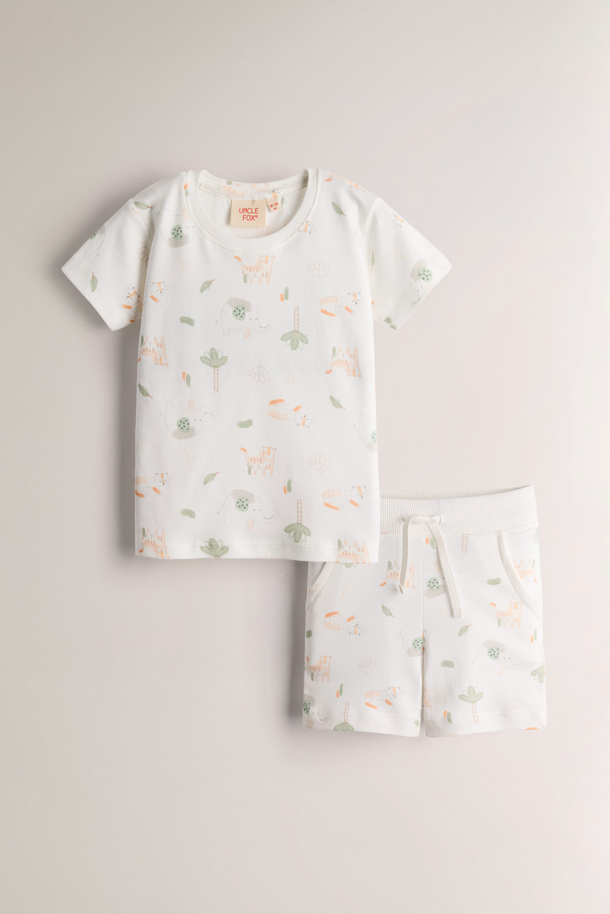 Girl's Printed Sweatshirt Set
