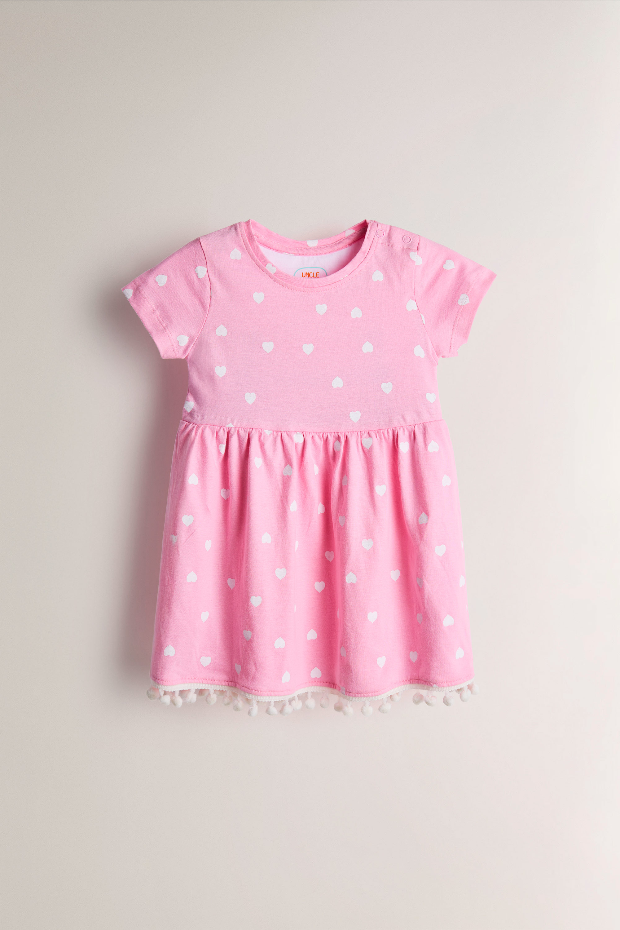 Girl's T-Shirt & Shorts Set - Striped
